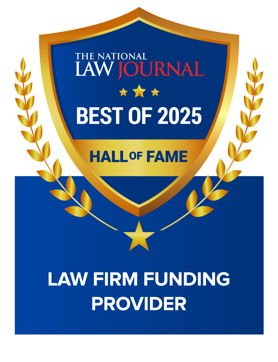 The Recorder Law Business Technology Best of 2025 Winner Litigation Funding Provider