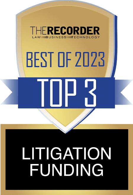 The Recorder Law Business Technology Best of 2023 Top 3 Litigation Funding